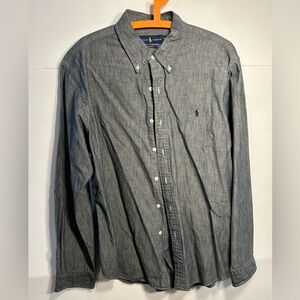 Polo Ralph Lauren Gray Button Down Long Sleeve